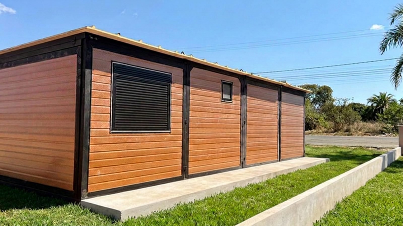 Estrutura modular no campo